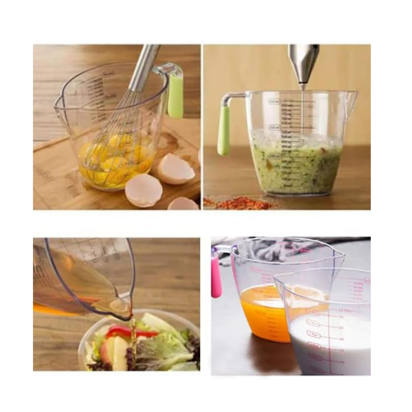 R-Juego de tazas medidoras 200, 400, 900 ML