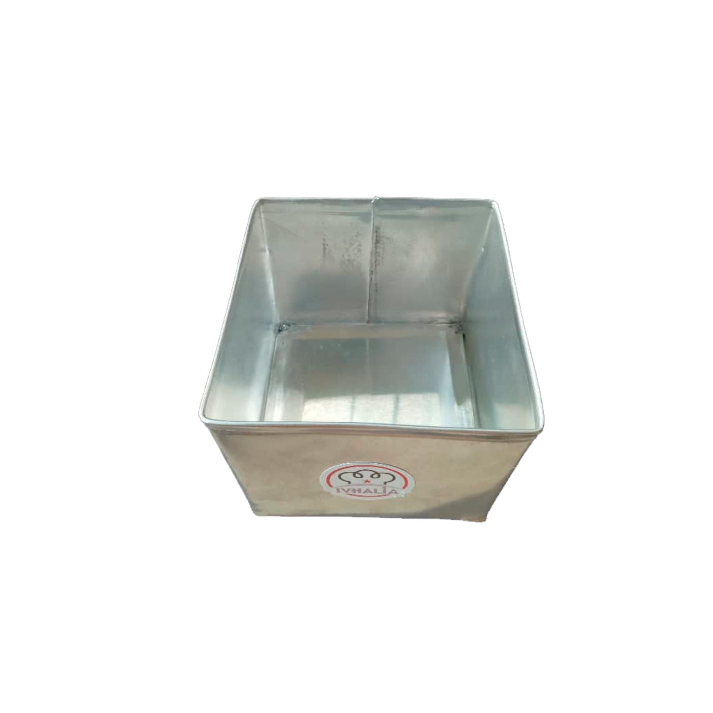 Pack de 3 Molde Mini Cuadrado Artesanal Ivhalia 9 x 9 x 8