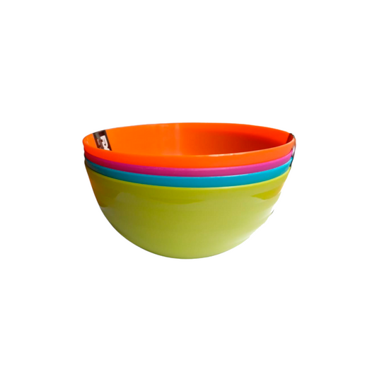 R- Bowls de Plástico Set de 4 - 14x6.5 cm