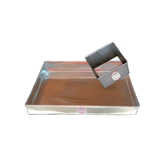 Bandeja de Brownie + Cortador Ivhalia 31 x 25 x 4