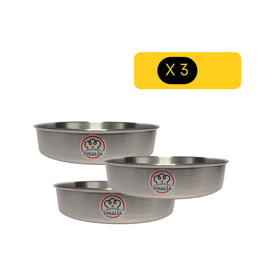 Pack de 3 Mini Cake Ivhalia de 13 x 4