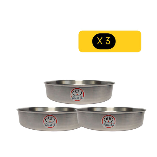 Pack de 3 Mini Cake Ivhalia de 16 x 4