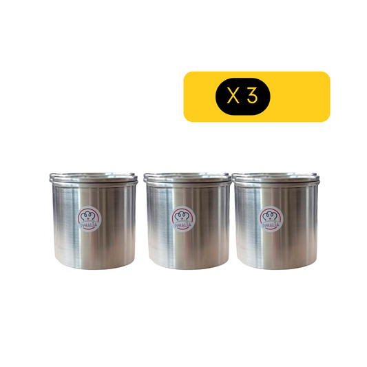 Pack de 3 Mini Quesillera Ivhalia  10 x 10