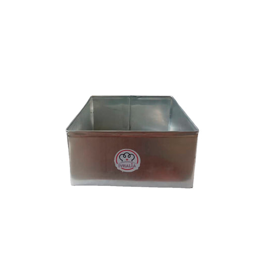 Molde Cuadrado Artesanal Ivhalia 15 x 15 x 8